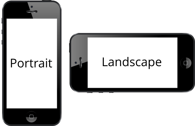 Portrait vs Landscape